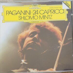 Music CD - Paganini: 24 Capricci, Shlomo Mintz, 1982